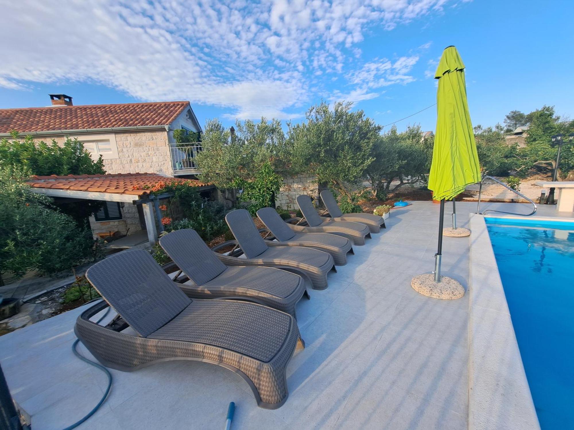 Villa Casa Mia Gornji Seget Exterior foto